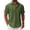 Olive Green, variant on COOFANDY Mens Short Sleeve Button Down Shirts Beach Linen Short Sleeve Shirts Untucked Shirt