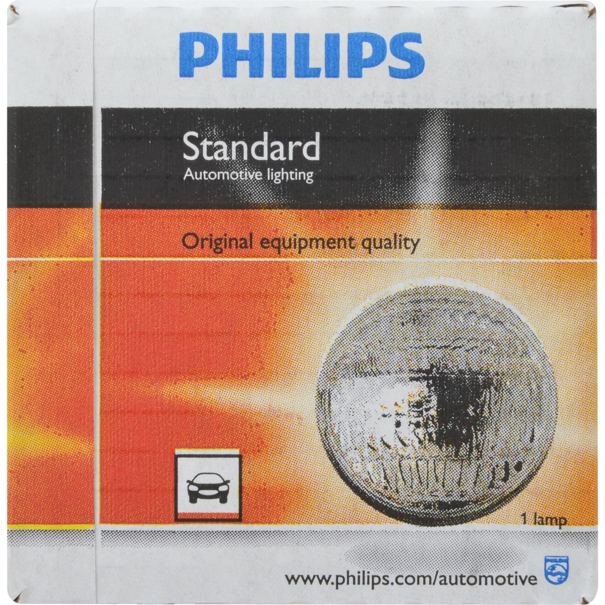 Philips Standard Sealed Beam 4509, Pack of 1