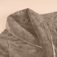 thumbnail image 4 of Lilgiuy Womens Solid Bandage Robe Bathrobe Gown Pajamas Long Sleepwear Pocket Waistband+Belts for Showering Swimming, 4 of 5