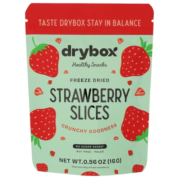 (Pack Of 12) Drybox Fruit Dried Strawberry Freeze 0.56 Oz