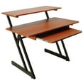 thumbnail image 2 of On-Stage WS7500RB Rosewood Workstation Bundle with Studio Monitor Stands, 2 of 3