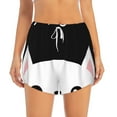 thumbnail image 2 of Fotbe Cat Meow Womens High Waist Running Shorts Athletic Workout Quick Dry Shorts for Women with Pockets Gym Yoga Summer Shorts-XX-Large, 2 of 9