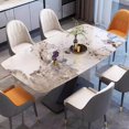 thumbnail image 3 of Desk Console Dining Table Conference Office Reception Hall Restaurant Dining Table Bar Muebles Para El Hogar Luxury Furniture My Lux Decor Round, 3 of 12