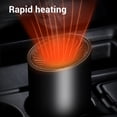 thumbnail image 4 of 150W Car Heater,Car Heater Fan,Fast Heating Portable Rotatable Defogger Defroster Vehicle Windscreen Demister Fan for Automobile, 4 of 7