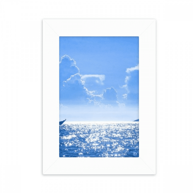 Ocean Water Sea Boat Science Nature Picture Desktop Photo Frame Picture Display Decoration Art Painting