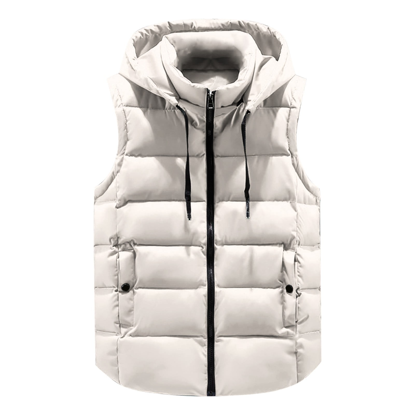 Panegy Men's Quilted Winter Vest Outdoor Removable Hooded Padded Puffer  Vest : : Clothing, Shoes & Accessories