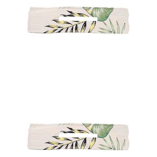 Transemion Femmes Bandeau Imprimé Fil Noué Bandeau Cheveux Bandeau Tresseur Accessoire de Coiffure 7 2Set