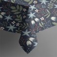 thumbnail image 5 of Pioneer Flower Floral Print Pattern Square Tablecloth, Waterproof Wipeable Spillproof Washable Table Cover for Home Kitchen Party and Daily Decor 60"x60", 5 of 6