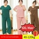thumbnail image 2 of Pijama De talla grande Para Mujer, Nuevo conjunto De ropa De dormir, 4xl, 5xl, 6xl, Verano, 2 of 4