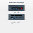 thumbnail image 2 of Beelink Mini PC SEi8 8th Gen Intel i5 8279U CPU 8GB RAM 256GB SSD,Dual HDMI 4K HD,WiFi5 BT5.0,Gigabit Ethernet, 2 of 11
