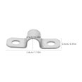 thumbnail image 2 of YSNOOWE 100Ud Clips De Fijación Para Mangueras De Acero Inoxidable Para Uso Exterior Resistente Y Anticorrosivo, 2 of 6