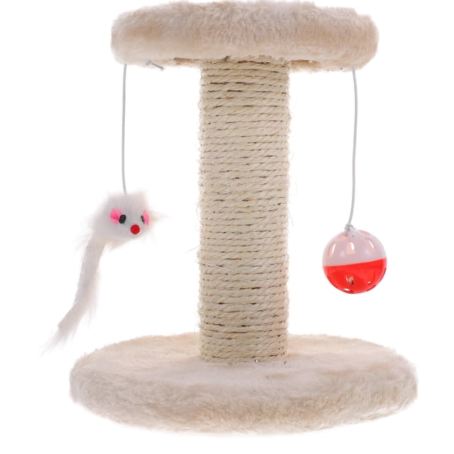 SHISUYAN 6Pack Sisal Cat Scratching Post for Relaxation Time with Post Shape 7.9x5.9x5.9in