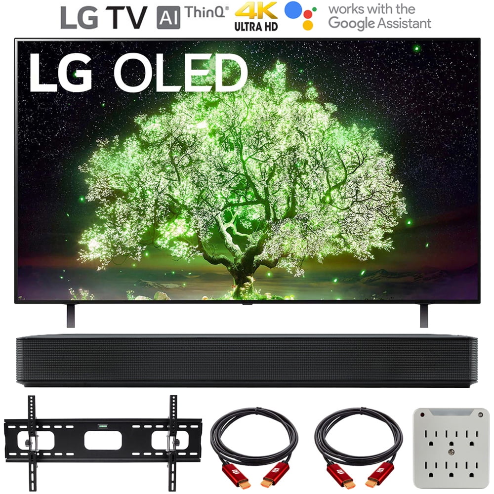 LG 48 Inch OLED Smart TV Bundle with Sound Bar, Wall Uganda Ubuy