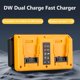 thumbnail image 4 of Portátil de Puertos Duales Charger para Dewalt Batería de Litio 18V-20V Recargable DCB207 DCB206 DCB204 DCB203 Rápida Charger, 4 of 10