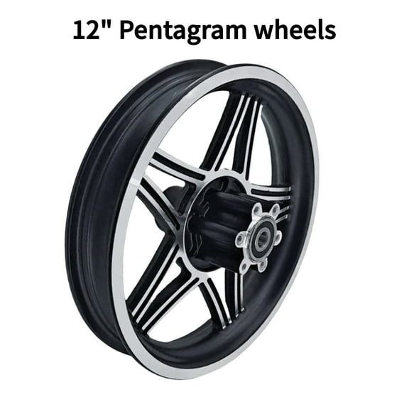 12 Inch Tire Aluminum Rim Wheel Hub For MX350 MX400 Dirt Bike Scooter Bicycle 12 1/2x2.75 Tyre