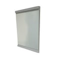thumbnail image 2 of Bellaterra Home 502001B-MIR-36 36 in. Wood Frame Mirror, Silver, 2 of 4
