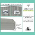 thumbnail image 3 of Manhattan 1000 TC Cotton Rich Sheet Set Dark Grey Twin, 3 of 5