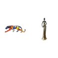 thumbnail image 1 of Escultura de animal caminando, adorno, figura decorativa, estatua, resina, artesanía, coleccionable, arte moderno, decoración de escritorio, ideal par, 1 of 8