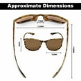 thumbnail image 2 of Flying Fisherman Una Polarized Sunglasses - Tortoise/Amber, 2 of 7