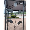 thumbnail image 6 of Harper & Bright Designs 13x10 Outdoor Patio Gazebo Canopy Tent With Ventilated Double Roof And Mosquito net(Detachable Mesh Screen On All Sides), Suitable for Lawn, Garden, Backyard, Gray Top, 6 of 15