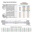 thumbnail image 3 of Closet Door, Bi-fold, Louver Louver Plantation (24x80), 3 of 5