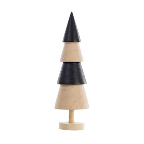 Árboles De Navidad De Madera Escultura De Madera Hecha A Mano Con Forma De Árbol Mini Árboles De Navidad De Madera Para Manualidades Y Artesanía Accesorios Para Fiestas Navideñas