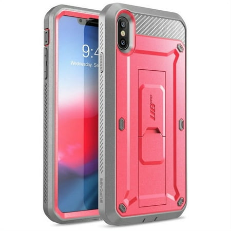 iPhone XS Case, iPhone X case, SUPCASE [Unicorn Beetle Pro Series] Full-Body Rugged Holster Case with Built-In Screen Protector for iPhone X 2017 & iPhone XS 5.8 inch 2018 Release