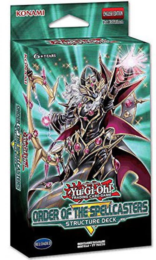 Konami Yugioh 1st Edition Sealed Order of the Spellcasters Structure Deck 
