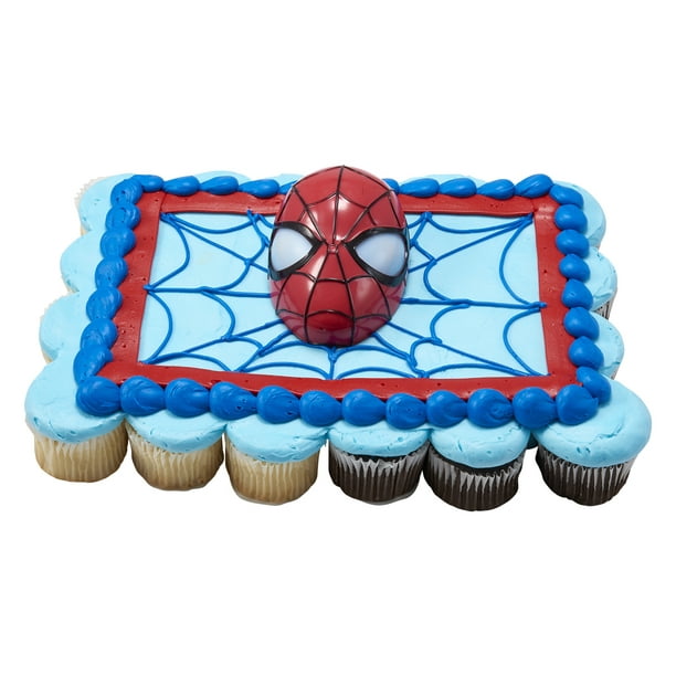 Spiderman Cupcake Cake