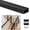 1x 4', variant on 4 Pack Black 120mm x 53mm x 23mm Extension Connector for Aluminum Flat Handrail, Rectangular Hand Rail Fitting for Top Cable Railing, High Strength POM Connecting Block for Horizontal Handrail