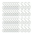 thumbnail image 3 of 20 Pcs Metal S-shaped Hook Rack Mini Multi-purpose Metal S Shape Hooks Christmas Tree Holder Decoration Stainless Steel Hook, 3 of 8