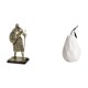 thumbnail image 1 of Figura de escritorio,Estatua de caballero,artesanía artística,coleccionable,escritorio,oficina,figura artística,Escultura de fruta de porcelana,decoración para el hogar,Estatua de, 1 of 8