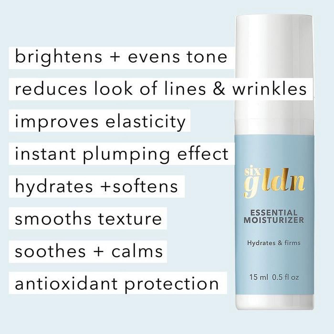 Six Gldn Mini Power Duo: Hydrate & Deeply Nourish, 15ml