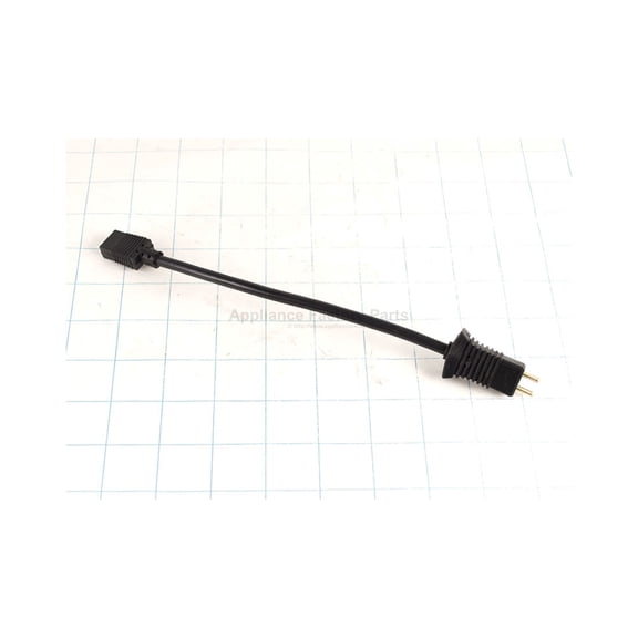 Appliance Factory Parts Cord Pigtail MaleFemale 105 Inch Bla 1301000501