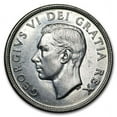 thumbnail image 2 of 1951 Canada Silver Dollar George VI XF, 2 of 2