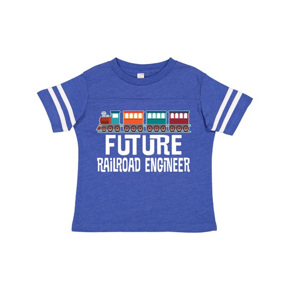 Inktastic Future Railroad Engineer Train Boys or Girls Toddler T-Shirt