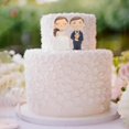 thumbnail image 4 of Pastel de bodas Topper Cupcake Decoraciones Suministros Novio Escultura nupcial para compromiso, aniversario, celebración, vacaciones, accesorios de Traje negro Sunnimix Primero de la torta, 4 of 8