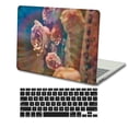 thumbnail image 4 of KSK KAISHEK Compatible MacBook Pro 14" Case 2021/2022/2023 Rel. Model A2442 & A2779, Plastic Hard Protective Shell Case Cover + Black Keyboard Cover, Rose series 0038, 4 of 5