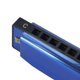 thumbnail image 4 of Armónica de Blues Gloria 10 hoyos y 20 tonos Azul real, 4 of 9