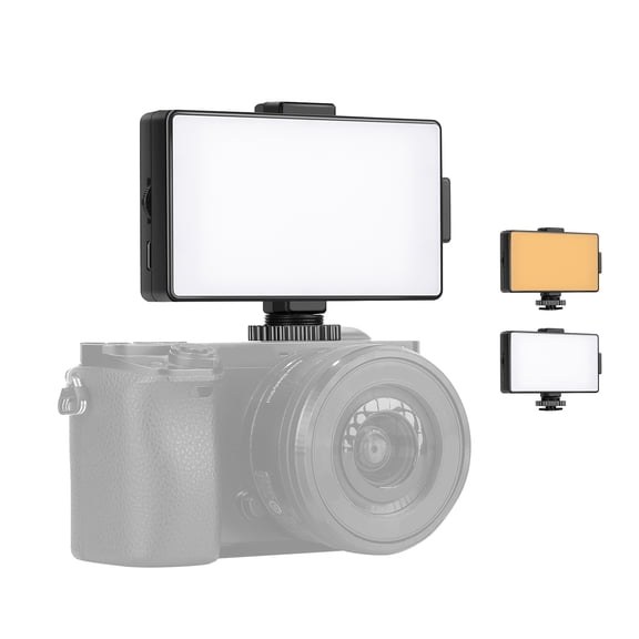 PULUZ 104 LED 3200K / 5600K Dimmable Video Light on-Camera Photography Lighting Fill Light for