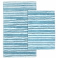 thumbnail image 2 of Garland Rug Baha Mar Washable Bath Rug Set, 2 Piece Set (17"x24" Bath Rug, & 21"x34" Bath Rug) Blue Bird, 2 of 4