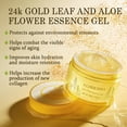 thumbnail image 2 of Gel Aloderma, esencia de flor de aloe, hoja de oro de 24 quilates, antienvejecimiento, 200 ml, 2 of 9