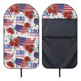 thumbnail image 5 of Garronmavis 1-Pack Multi-Functional Front Car Seat Towel Cover, Waterproof Sweat-Resistant Universal Fit Seat Protector for Cars SUV Trucks Sedan Van, Ideal for Gym Workout Beach Hiking Running, 5 of 8
