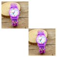 thumbnail image 4 of kurtrusly Analogue Quartz Wrist Watch Educational 3D Cartoon For Children Waterproof 2Set, 4 of 5