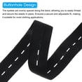 thumbnail image 4 of Elastic Sewing Bands, 1Pcs 43 Yards 0.8 Inch - Polyester Flat Sewing Band with Buttonhole for DIY Belt (Black), 4 of 6