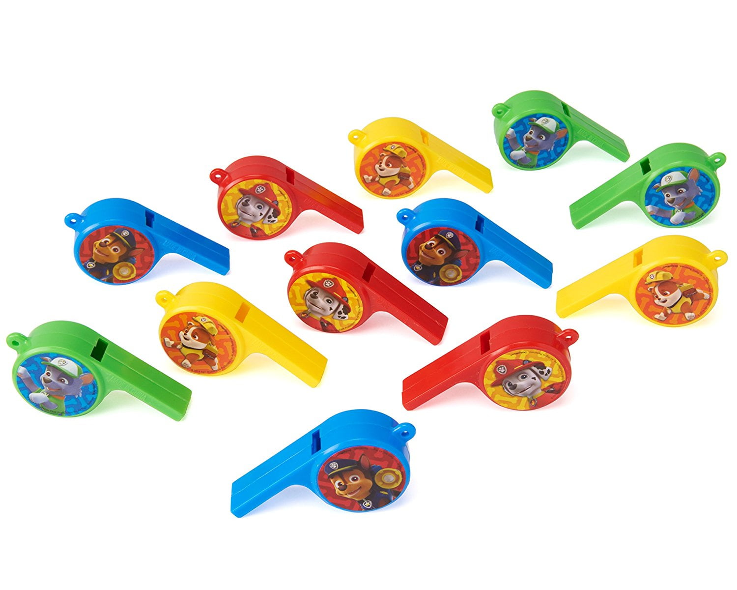 Paw Patrol Party Favor Whistles, 12ct