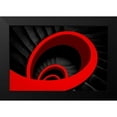 thumbnail image 2 of Schuster, Inge 24x17 Black Modern Framed Museum Art Print Titled - A Red Spiral, 2 of 5