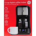 General Electric 5 Cup Digital Coffee Maker