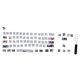 thumbnail image 2 of Diseño De Tapa De Tecla Plum Wangjiang Plum Blossome Compatible Con 61/64 Para Teclado Mecánico DIY, 2 of 7