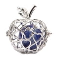 thumbnail image 2 of Perles de Forme de Fruit de Cuivre Pendentif Cage Médaillon Bijoux -, comme Décrit Bleu 4, 2 of 8